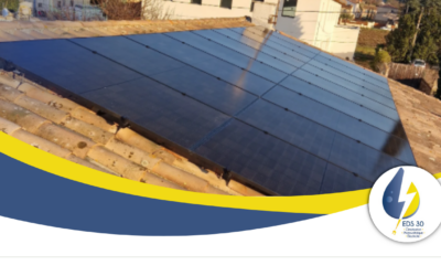 Installation photovoltaïque à Courthézon à côté d’Orange
