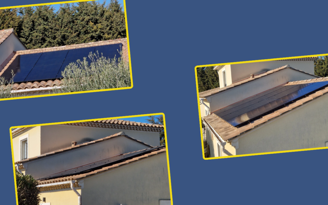 Installation photovoltaïque à Gaujac à côté de Bagnols-sur-Cèze