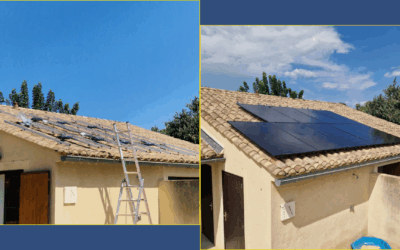 Installation photovoltaïque à Saint-Nazaire à côté de Bagnols-sur-Cèze